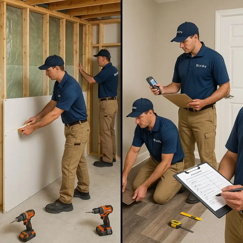 Repairs and Reconstruction process in Jamesburg, NJ