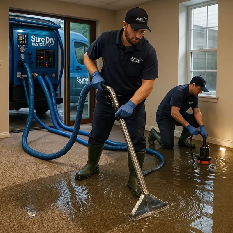 Water Extraction and Removal process in Jamesburg, NJ
